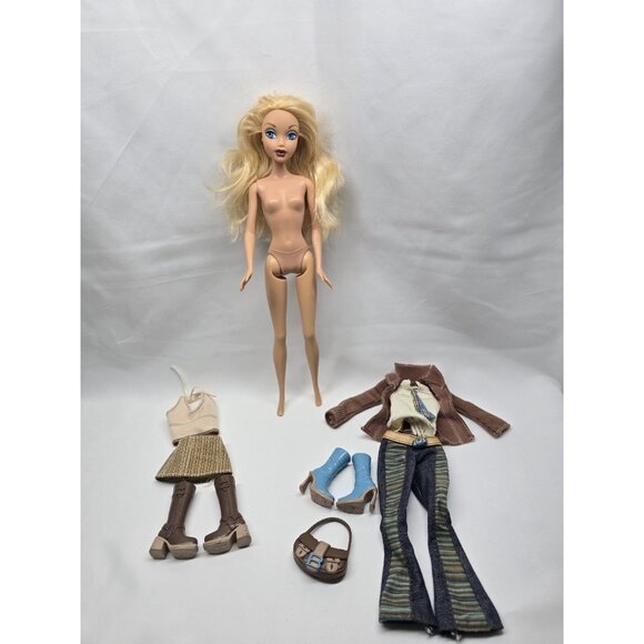 My Scene Doll Back to School Barbie Kennedy Doll Outfit Boots Handbag- READ. - Picture 16 of 16